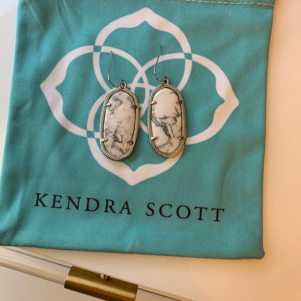 Kendra Scott Elle Marbled Earrings